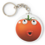 3d Tomato surprise! (Any Color U Like) Key Chains