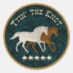 3D Tyin' the Knot Stickers