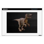 3d Velociraptor Dinosaur (editable) Skins For Laptops