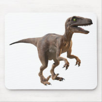 3d Velociraptor Mousepad