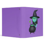 3d Witches Cauldron (Any Color U Like!) 3 Ring Binders