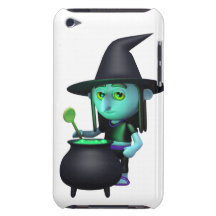 3d Witches Cauldron (Any Color U Like!) iPod Touch Cases