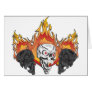 3flaming skulls copy greeting cards