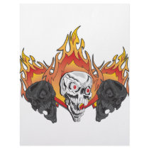 3flaming skulls copy letterhead by snomotease 3flaming skulls copy letterhead
