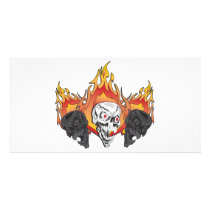 3flaming skulls copy photo cards