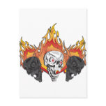 3flaming skulls copy postcards
