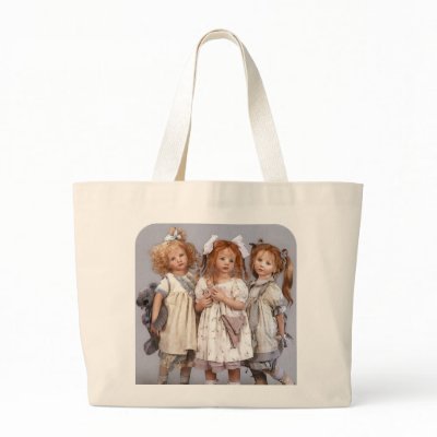 3Girls Canvas Bag by MistyLynn