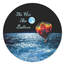 3in hot air balloon opera (6 of em) stickers
