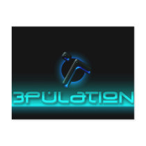 3pulation postcard