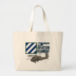3rd Aviation Regiment Apache Tote Bag
