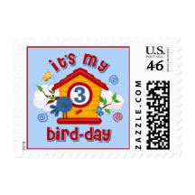 3rd Bird Day Postage