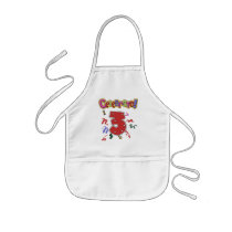 3rd Birthday Apron