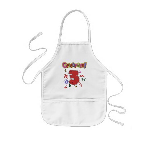 3rd Birthday Apron