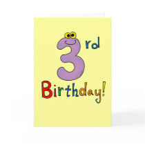 3rd Birthday! Cards