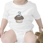 3rd Birthday Cupcake Baby Creeper