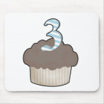 3rd Birthday Cupcake Mousepads