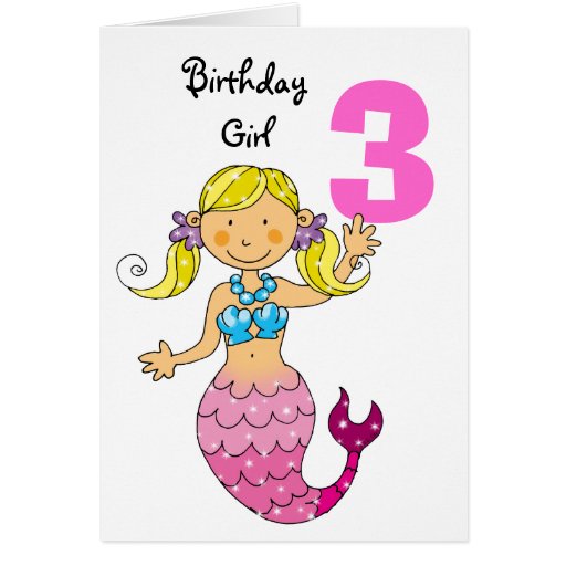 3rd-birthday-gift-for-a-girl-cute-mermaid-card-zazzle