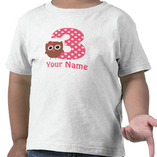 3rd birthday girl shirt