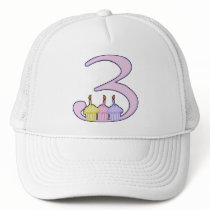 3rd Birthday Trucker Hat