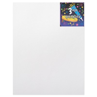 3rd Birthday Custom Letterhead by birthdayzoo