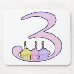 3rd Birthday Mouse Pads