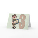 3rd Birthday Party Invitations cards