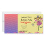 3rd birthday party invitations (princess fairy) photo greeting card