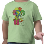 3rd Birthday Rabbit Tee Shirt
