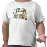 3rd Birthday Safari T Shirts
