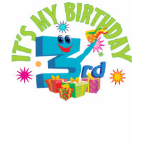 3rd Birthday t-shirts by birthday_party 3rd Birthday t-shirts