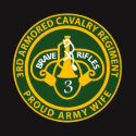 3rd Cavalry Wife shirt