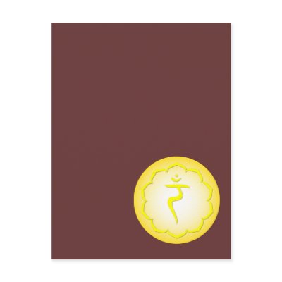 3rd Chakra - Manipura Postcard by livingzen