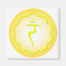 3rd Chakra - Manipura Refrigerator Magnet