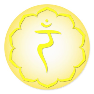 3rd Chakra - Manipura Sticker by livingzen