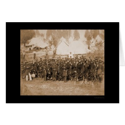 3rd Connecticut Infantry at Camp Douglass 1861 Card by lc_civilwar