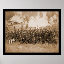 3rd Connecticut Infantry at Camp Douglass 1861 Posters