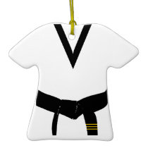 3rd Degree Black Belt Uniform Ornament