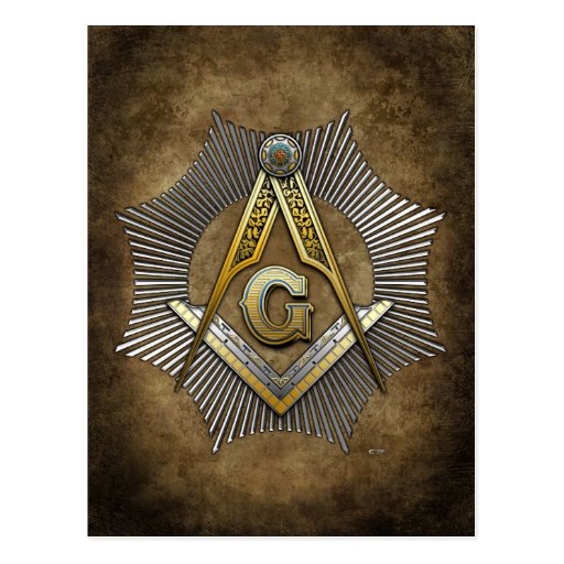 3rd Degree Master Mason Postcard Zazzle