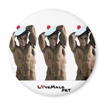 3rd Gay of Christmas magnets