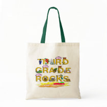 3rd Grade Rocks Canvas Bag