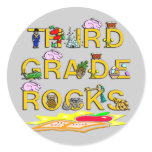 3rd Grade Rocks Stickers