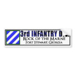 3RD Infantry Division Bumper Sticker 3RD Infantry Division Bumper Sticker