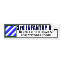 3RD Infantry Division Bumper Sticker