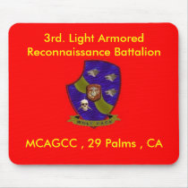 3rd. Light Armored Reconnaissance Battalion Mouse Mat
