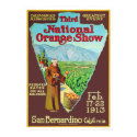 3rd National Orange Show 1913 posters