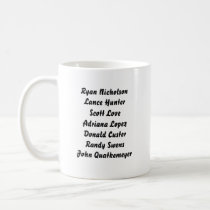 3rd Shift Coffee Cup mugs