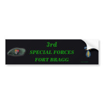 3rd special forces group iraq son Bumper Sticker