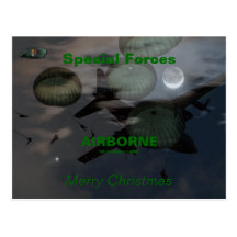 3rd special forces group son green berets Postcard
