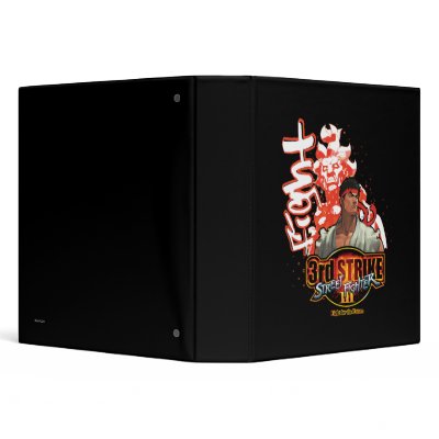 3rd Strike "Fight" 3 Ring Binders by streetfighter