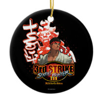 3rd Strike "Fight" Christmas Ornaments